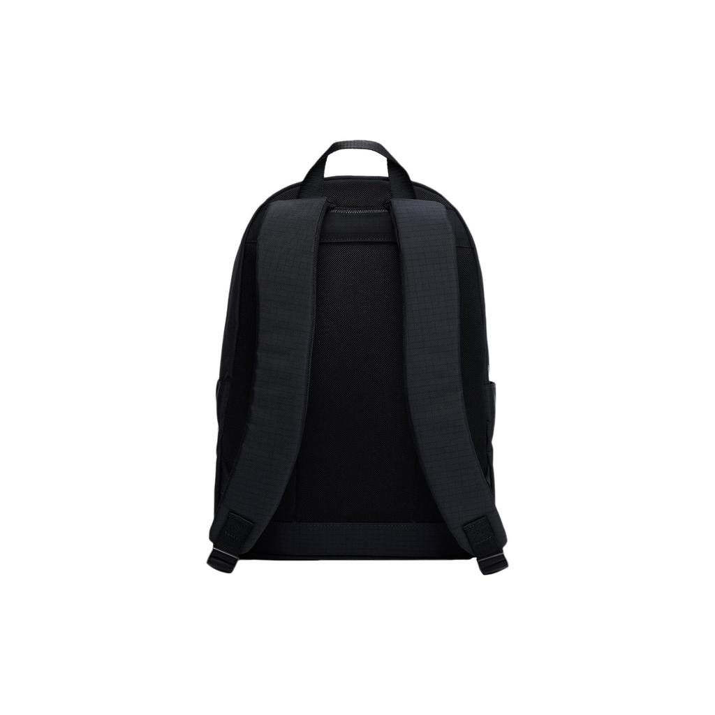 Li Ning Daily Prosperity Series Logo Zipper Sports Backpack Unisex backpack Black ABST029-1