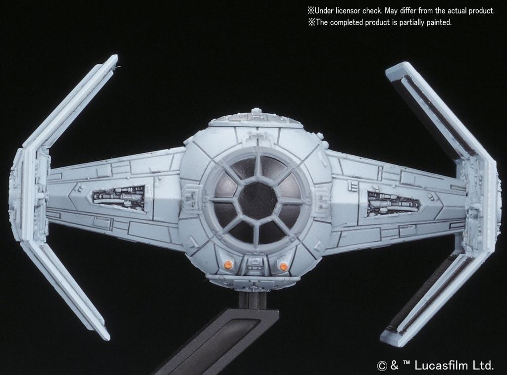 Vehicle Model 007 Star Wars TIE Advanced x1 Fighter Set Plastic Model &