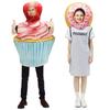 Delightful Strawberry Cake And Donut Headband For Sweet Themed Parties And Festivals