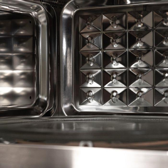 Cecotec Einbau-Mikrowelle mit Drehteller GrandHeat 2550 Einbau Stahl