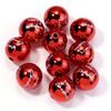 10pcs 16mm UV Print Xmas Acrylic Beads Christmas Beads Christmas Tree Snowflake Bell Beads For Jewelry Making Decoration Beads