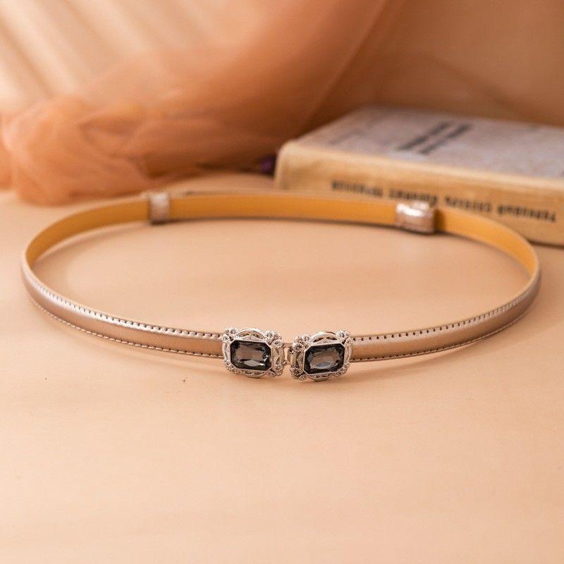 Thin Unique Womens Decorative Waist Chain Available In Multiple Candy Colors For Fashion