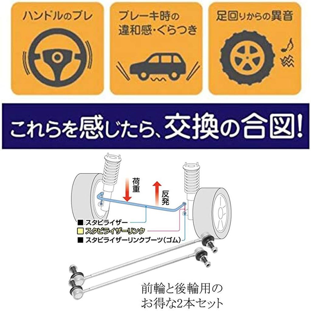 Jeyaic Stabilizer Specially Designed for Toyota and Prius Alpha Numbers and Links, Vehicles Alphard, Vellfire, Auris, Blade, Estima, Prius, (Part