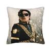 Mj Michael Jackson Kissenbezug Beidseitiger Druck Stoff Kissenhülle Dekorationen Wurfkissenbezug Hülle Sitzbezug 45X45cm