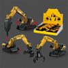 Drill Excavator Engineering Models Cars Model Toys Inertial Truck Toy  Children Gift