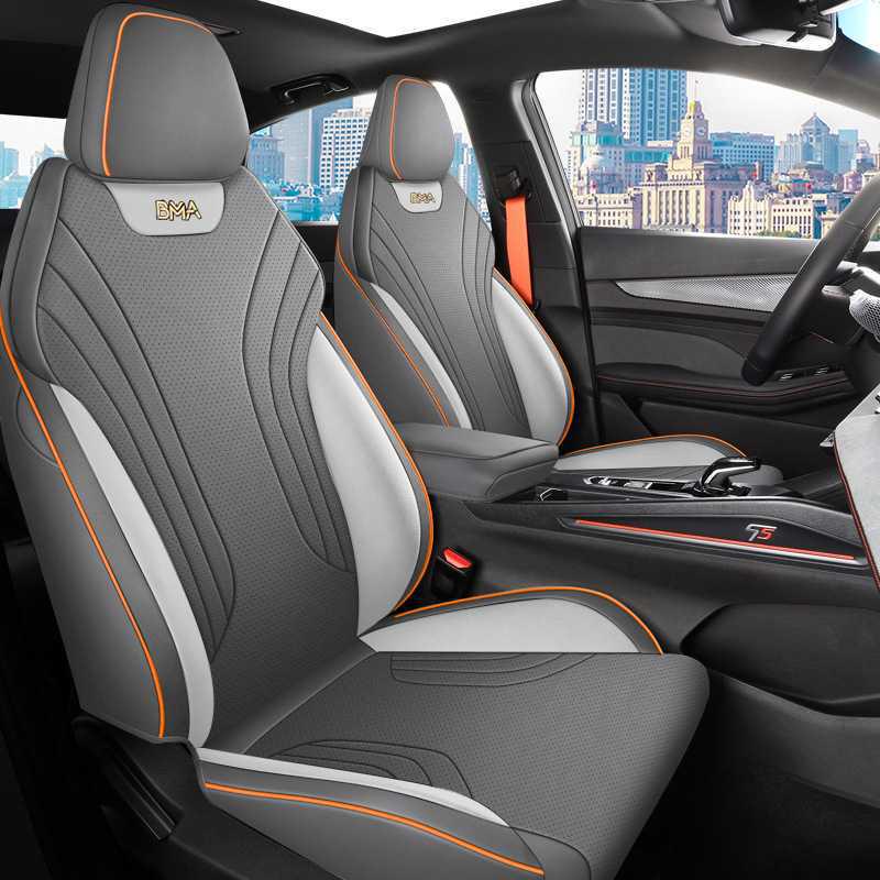 

Полностью закрывающие чехлы на сиденья автомобиля Geely Binyue L, всесезонные универсальные подушки 5-Seats [Front Full, Rear Half]