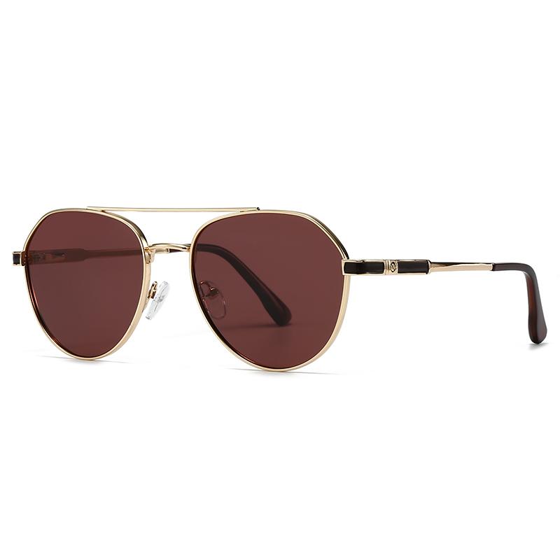 European And American Narrow Frame Foreign Trade Trendy Street Style Modern Charm Retro Sunglasses 14107
