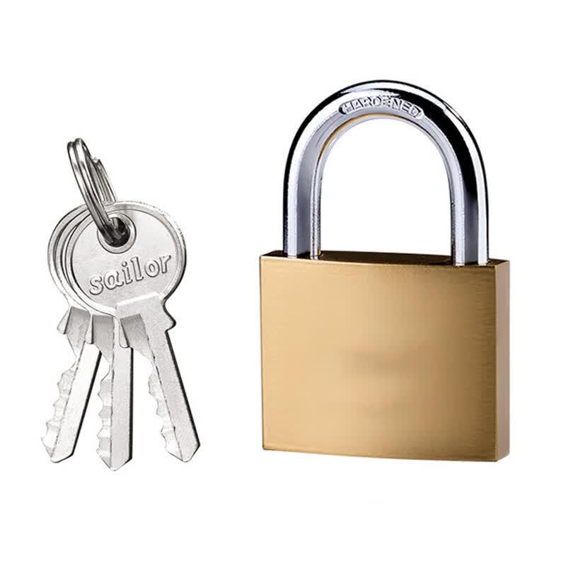 Honggong 50mm Imitation Copper Padlock