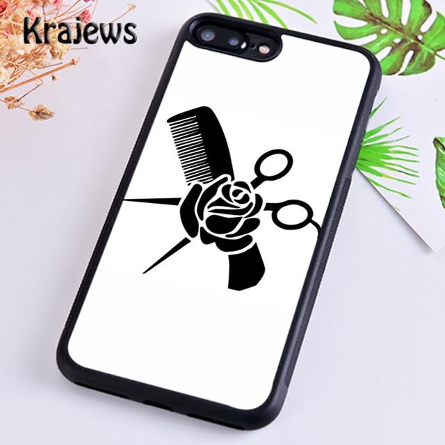 Krajews Hair Stylist Tools Phone Case Cover For iPhone 17 Air 16 15 14 plus 11 12 13 pro max coque Shell Fundas
