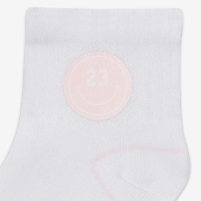 Jordan Kids Socks 3 Pack Washed Pink Kids' HF2736-685