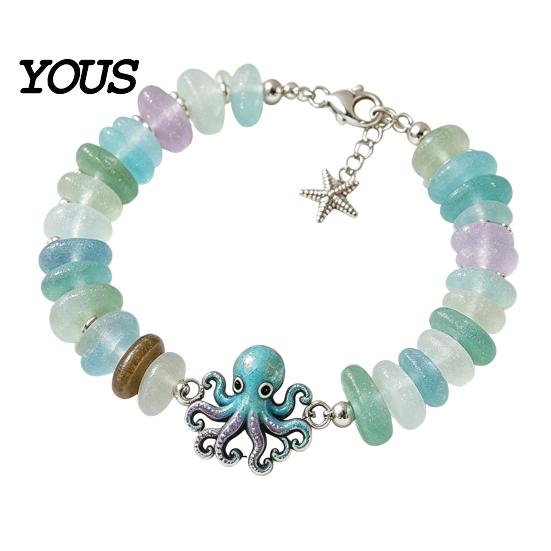 Glasperlen Wal Armband Meeressegen Armband, Glaube und Hoffnung Tier Anhänger Verstellbar Strandurlaub Zubehör Meeresinspiriertes Armband,