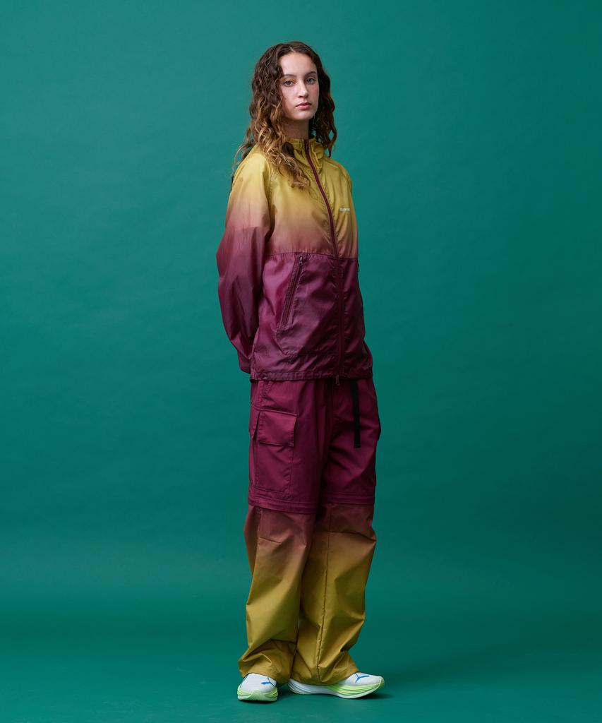 Minasu Gradient Convertible Hiking Pants_Red