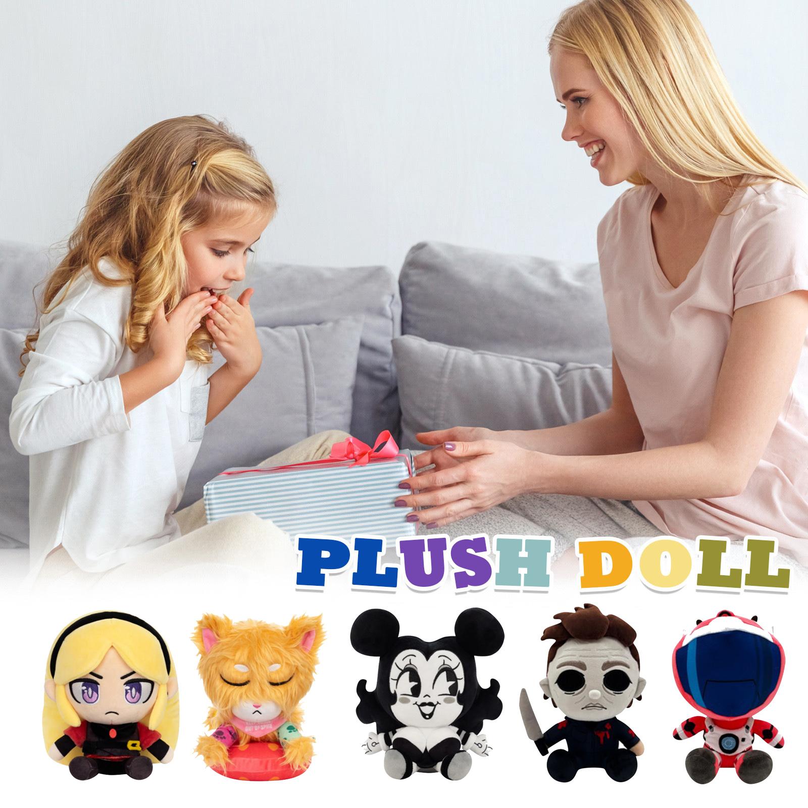 

Плюшевая кукла, Игрушка в подарок, Мультфильм, Детская тряпичная кукла, Детская подарочная подушка One Size