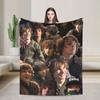 American Mason Thames Actor Blanket Quality Warm Soft  Throw Blanket Winter Travel Office Living Room Novelty Bedspread
