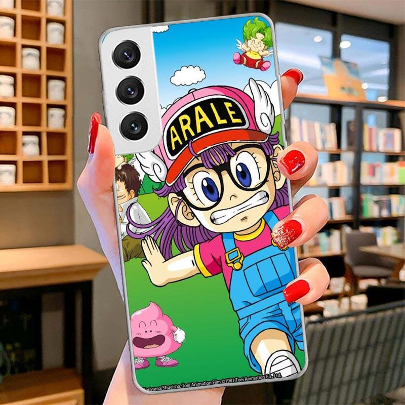 Dr Slump Arale Anime Cover Phone Case For Samsung Galaxy S26 S25 Edge S24 Ultra S23 S22 Plus S21 S20 FE Soft Fundas Shell Galaxy