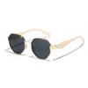 Glasses Square Polygon Metal Sunglasses Men'S Sunscreen Sunglasses Women'S Ins