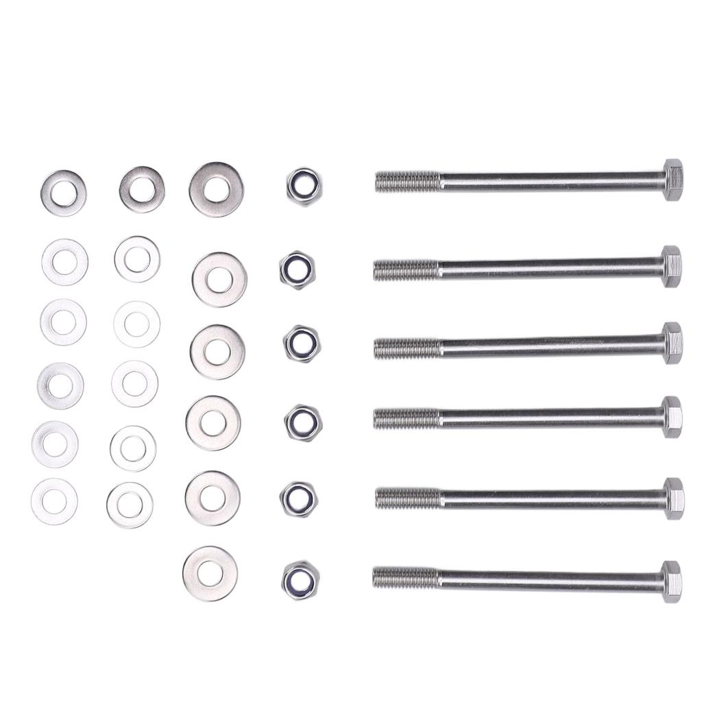 Edelstahl-Schotthalterung, Schrauben, Muttern, Unterlegscheiben, Kit mit hoher Härte für Serie 2a 3