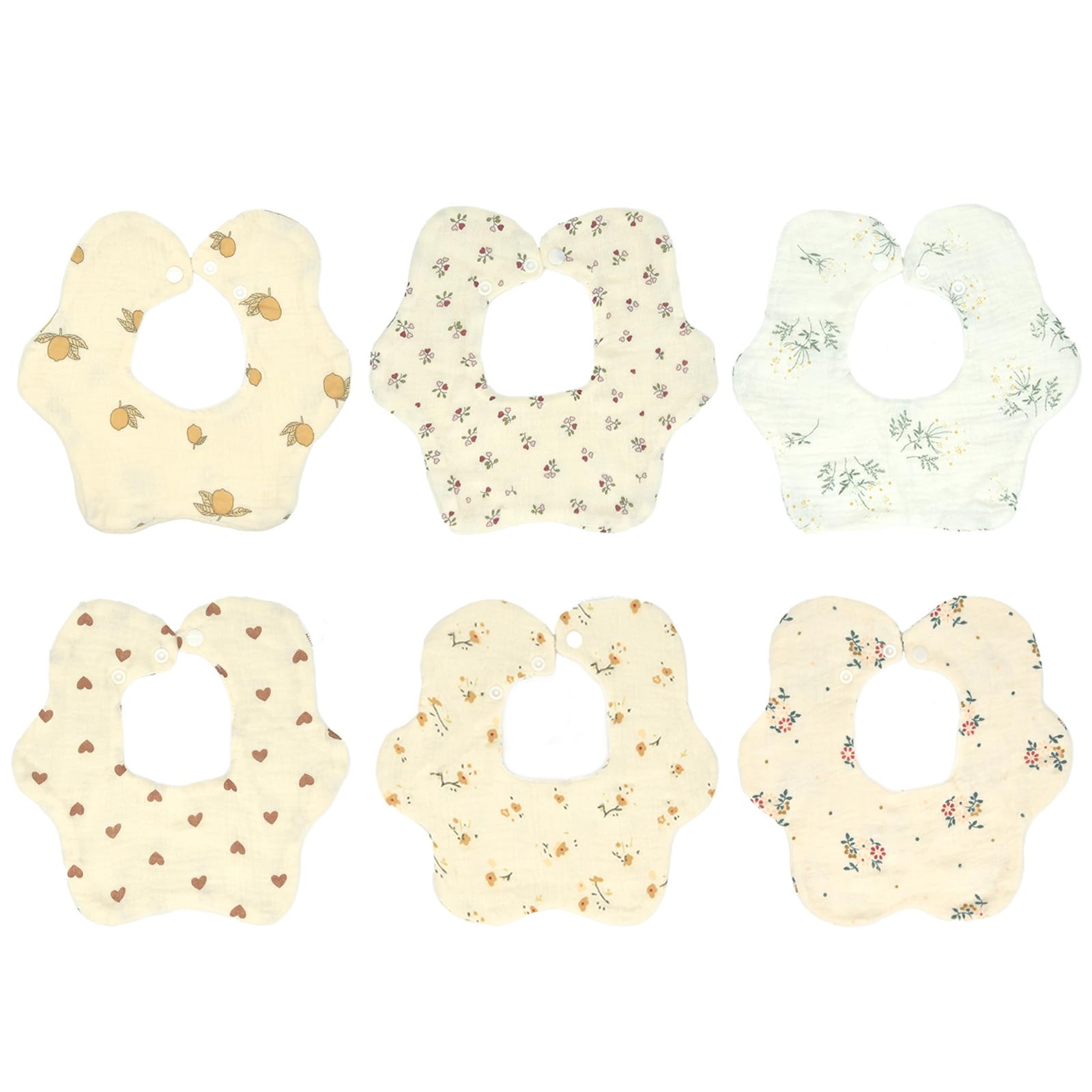 

HAYAHARU Gauze Baby Gauze Gauze Soft Baby Bath Bath Stylish Baby Gifts 6 Handkerchiefs, Towels, 6-Layer Bibs, 100% Cotton, Towels, Gauze, Cloths,