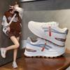 Platform-soled Forrest Gump Shoes Women's 2026 Spring and Autumn New Versatile Sports and Leisure Shoes Color Matching Dad Shoes Little White Shoes