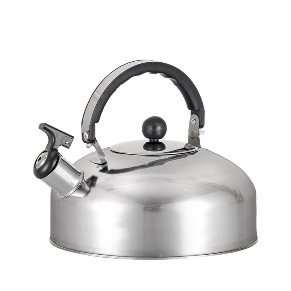 Stylish Whistling Kettle 3L Stainless Steel for Gas Electric Induction