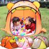 Tragbare Cartoon Tier Kinder Spielzeug Zelte Pool Pop Up Kinder Spielen Haus Im Freien Reise Zelt