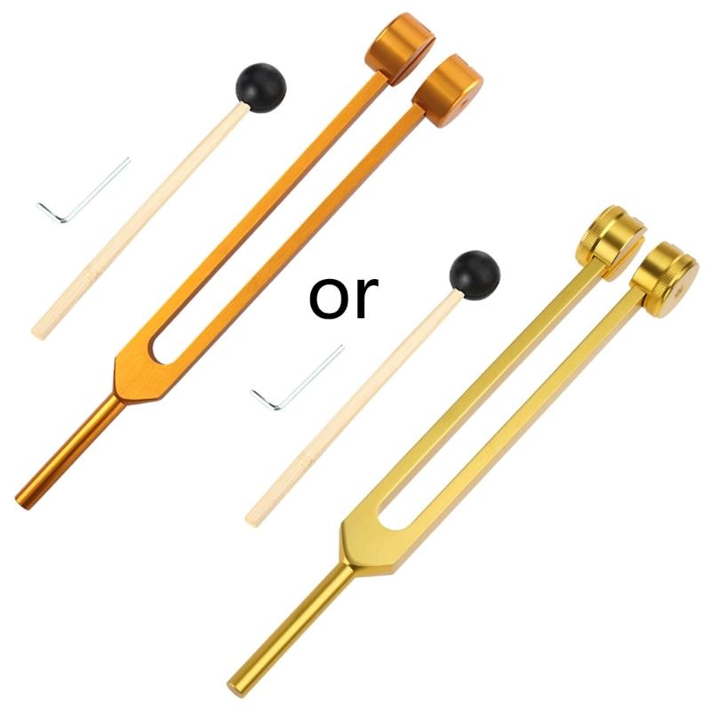 

Портативный камертон алюминиевая вилка ушная вилка тестирование нервной системы камертон сплав частота 64 Гц для медицинского инструмента золотой