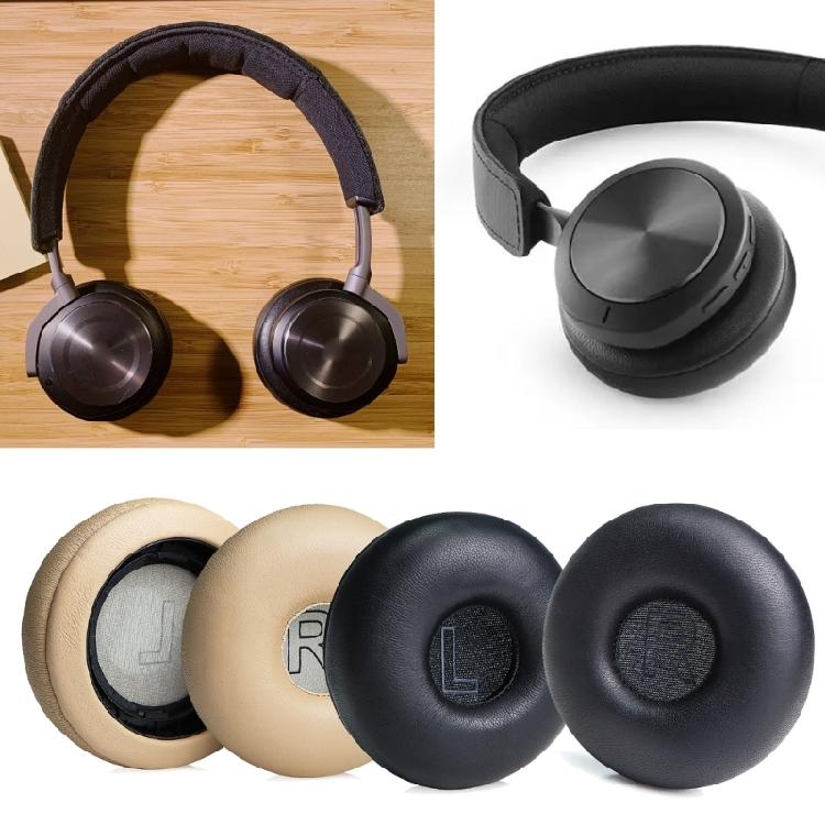 Maßgefertigte Ohrpolster aus Schafleder mit Memory-Schaum für H8i, Kopfhörer-Ohrpolster Einfach zu installieren für dauerhaften Komfort