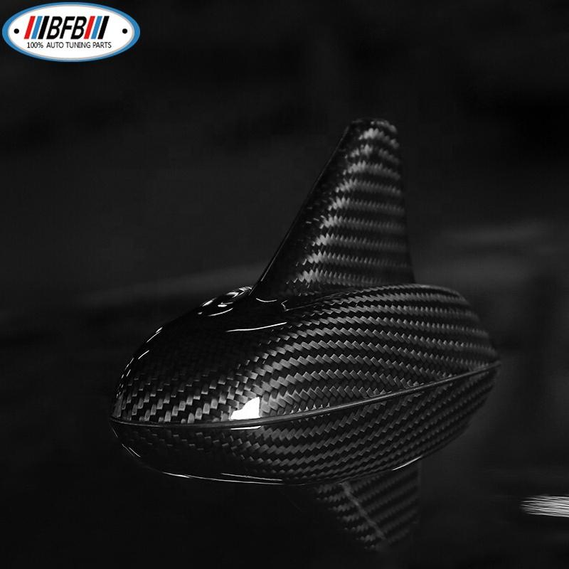 Car Roof Shark Fin Antenna Decorative Aerial Carbon Fiber Roof Antenna for Maserati Levante SUV