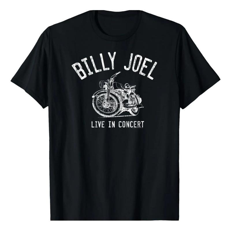 Camiseta Billy Joel - Live In Concert S разноцветный