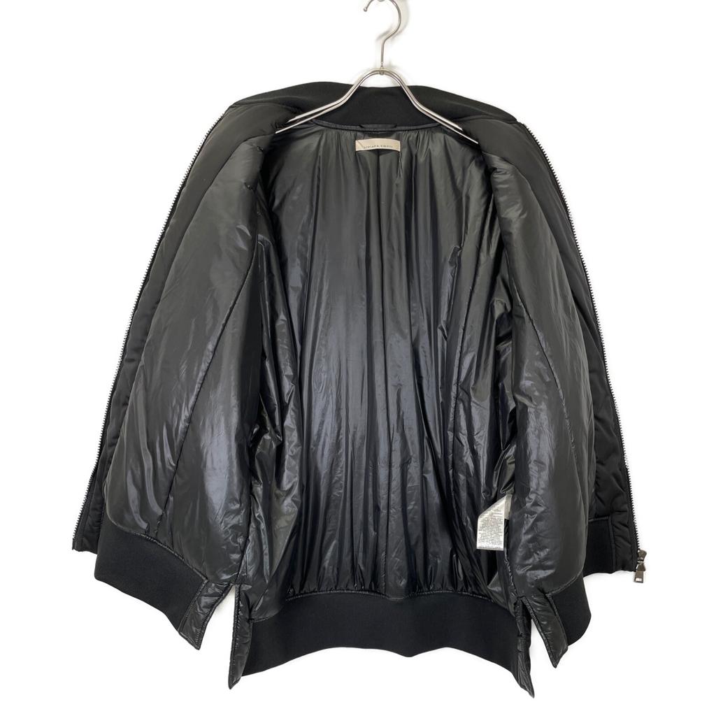 LIVIANA CONTI  Black Nylon Drop Shoulder Big Blouson Jacket S blackUsed