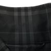 BURBERRY Sanyo Shokai Check Pattern golf Zip Best M Black x gray Men's Used
