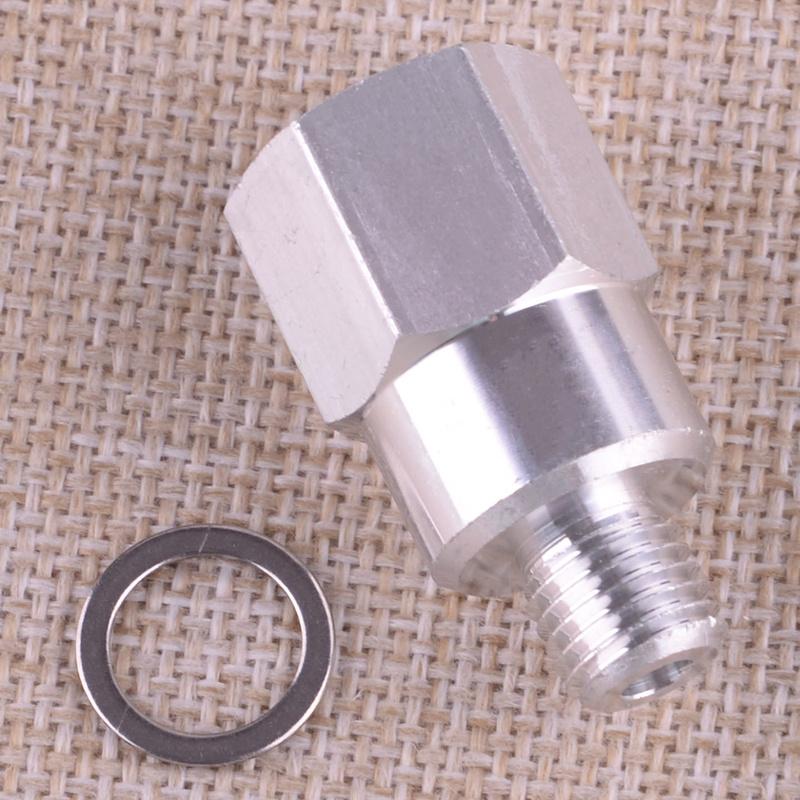 Car Swap Coolant Temperature Sensor Adapter with Washer M12-1.5 To M16 Fit for LS Engine LS1 LSX