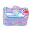 Kids Insulated Lunch Bag School - Double Layer Waterproof Canvas Tote With Handle Large Capacity Leakproof Student Lunchbox