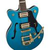 G2655TG Streamliner Center Block with Bigsby Laurel Fingerboard Riviera Blue Gretsch Gretsch/Limited Jr. Double-Cut