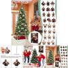 Christmas Countdown Blind Box With Muscular Santa Figure For Holiday Tree Decor And Gift Giving