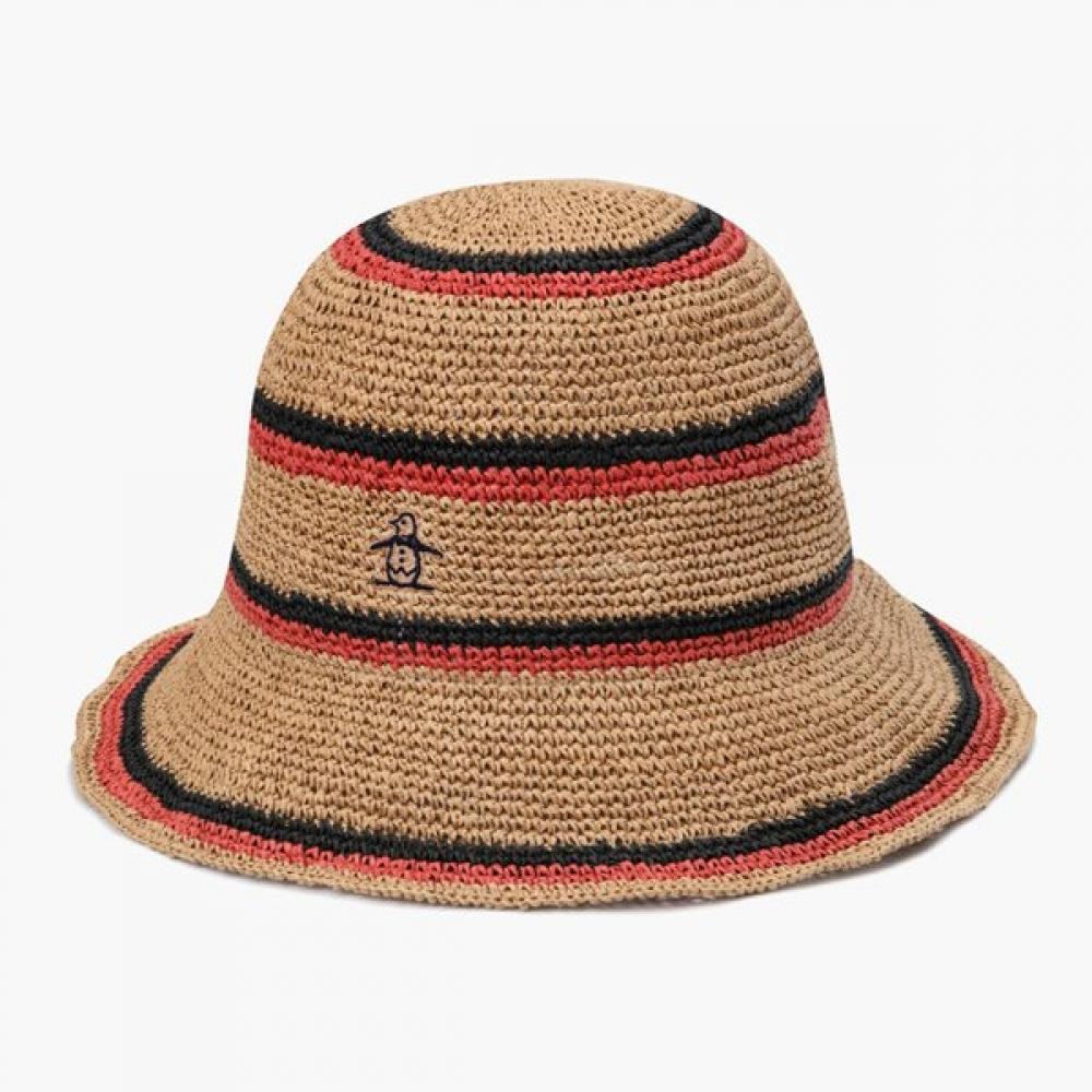 MunSingwear Women S Raffia Bucket Hat Beige Mr222lcp51