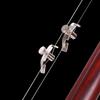 Stainless Steel Erhu Fine Tuners Professional String Adjusters for Clear Sound Easy Accurate Tuning Erhu Accessory