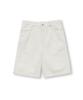 Beulaunyadeu 24Ss Denim Shorts, Ecru