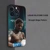 G-Gervonta Boxer D-Davis Phone Case For iPhone 17,16,15,14,13,12,11 ,Pro Max,XS,X,XR,SE,Mini,8,7,Soft Silicone Black Cover