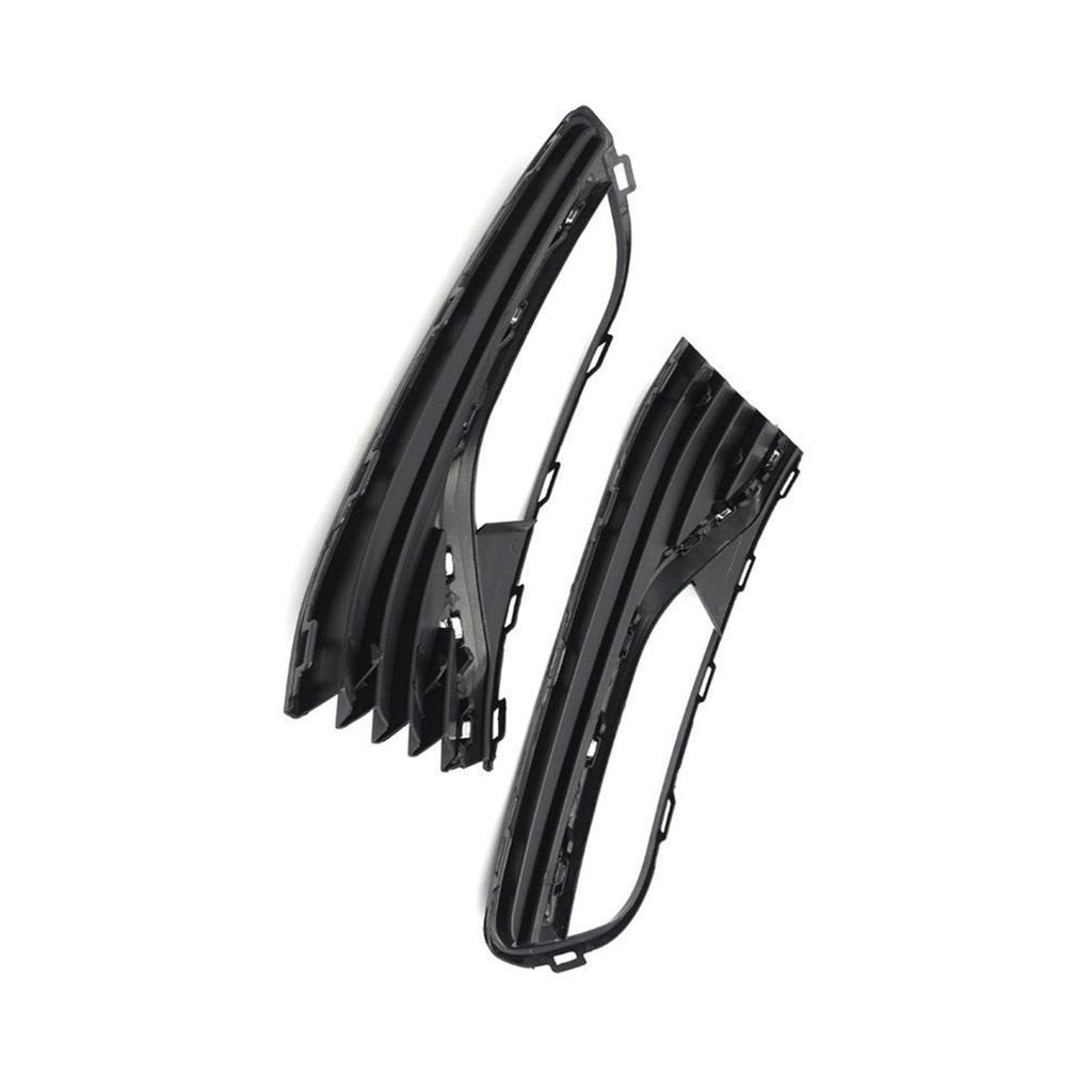 Front Bumper Lower Left and Right Fog Light Cover Grills for VW POLO 6R 2014-2017 6C0854661C 6C0854662C
