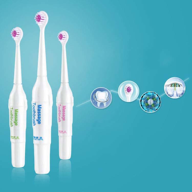 1Pc 3 Brush Heads Ultrasonic Massage Oral Care Interchangeable Heads