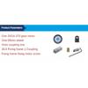 JGA25-370 DC 6/12/24V geared motor/Motor+encoder speed measuring code disc high power large torque balance trolley Smart Car Kit