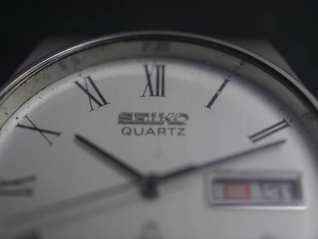 Seiko Type II Quartz Watch Working Condition 3-Hand Day-Date 4316-8000 Men's (AE17) -
