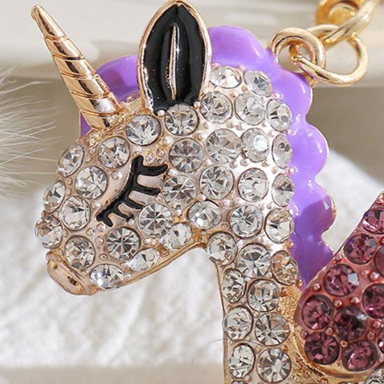 Bling Strass Fliegendes Pferd Schlüsselanhänger Auto Schlüsselring Halter Dekor Zubehör Rucksack Handtasche Tasche Anhänger Geschenke für Frauen Freunde Mutter Freundin