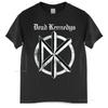 Kina Stil Mote Rock Autentisk Dead Kennedys Distress Gammelengelsk Vintage Logo Symbol Emblem T-skjorte Bandlogo T-skjorte For