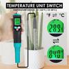 2 In 1 Digital EC/Temp Soil Tester 0.00~4.00mS/cm Conductivity Meter High Accuracy Sensor with ATC for  Planting Gardening