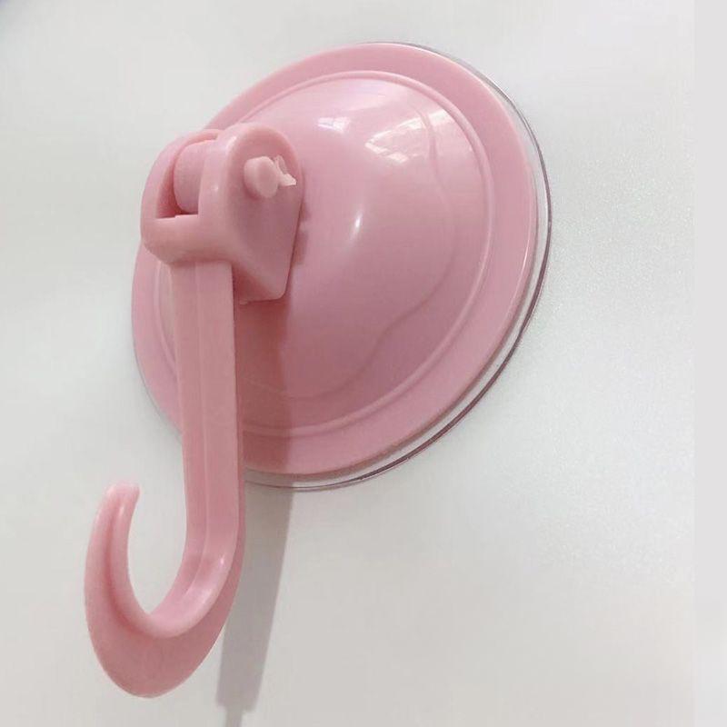 Vielseitige Saugnapfhaken, wiederverwendbares PVC mit Metallhaken, wasserdicht für Badezimmer, Küche, Fenster Glastüren Mehrzweckhaken