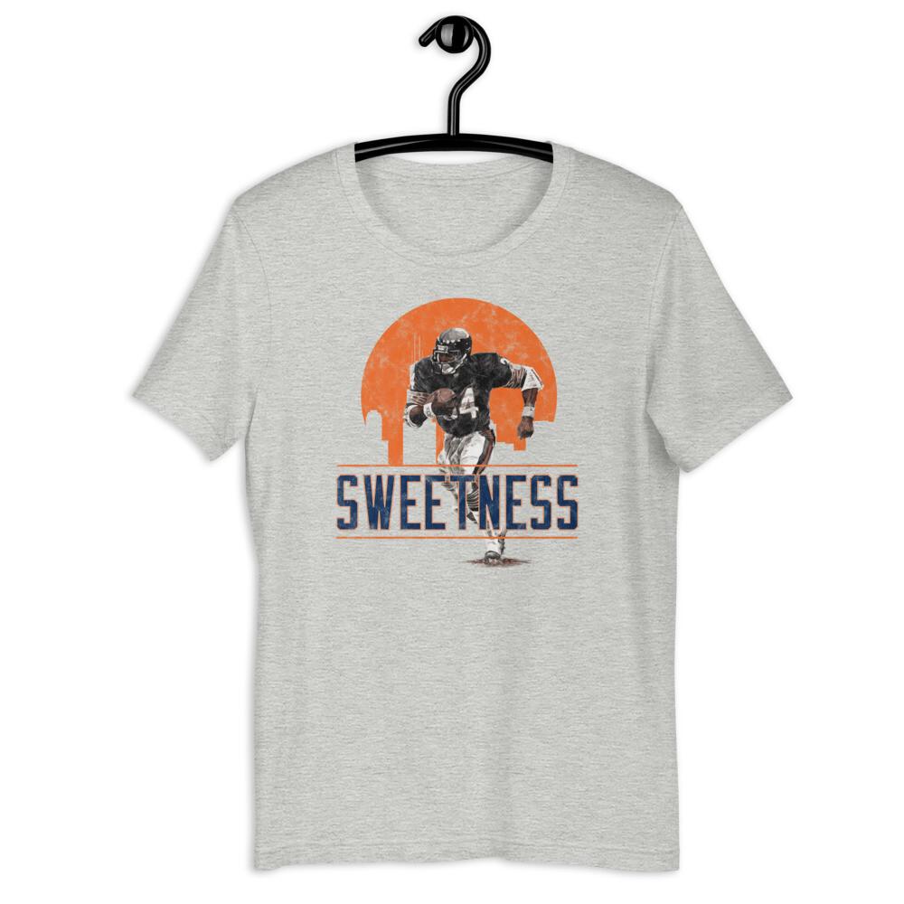 SWEETNESS Walter Payton Bears Football Tee Short-Sleeve Unisex T-Shirt Unisex T-Shirt M