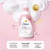DOVE Cherry Blossom Shower Foam & Shampoo Bundle