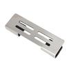Stainless Steel Edge Cover Bass Drum Hoop Protector Drum Set Accessory Wear Resistant Hollow Metal Clamp Enduring